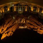 Up-Lighting, Monogram Projection and Dance-floor Wash
Photo Courtesy of Synergetic Consulting